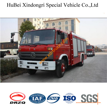 Caminhão de bombeiros Euro3 da espuma de 5ton 6ton Dongfeng EQ1141kj 153